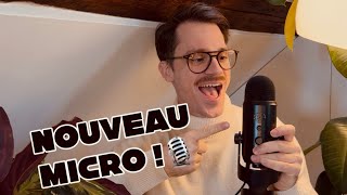 ASMR | TEST nouveau MICRO 🎙️ | Unboxing + machine à écrire
