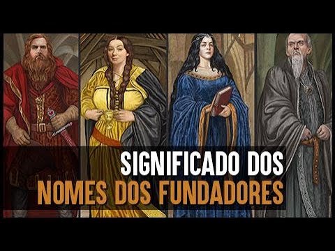 Conheça os fundadores de Hogwarts