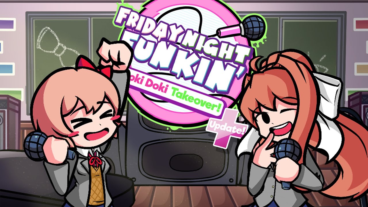 FNF Doki Doki Takeover Plus - Joyride (99.97% Accuracy FC) - YouTube