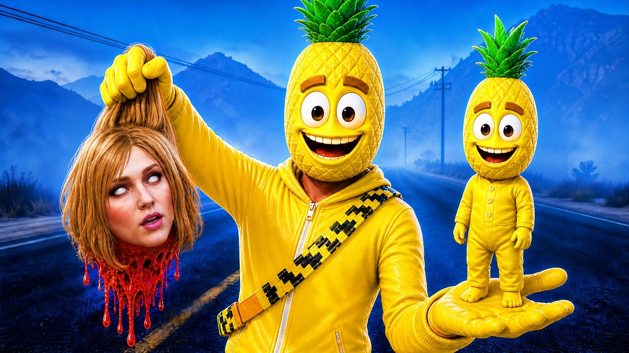 ANANAS KILLER are un BEBELUS in GTA 5! 😍