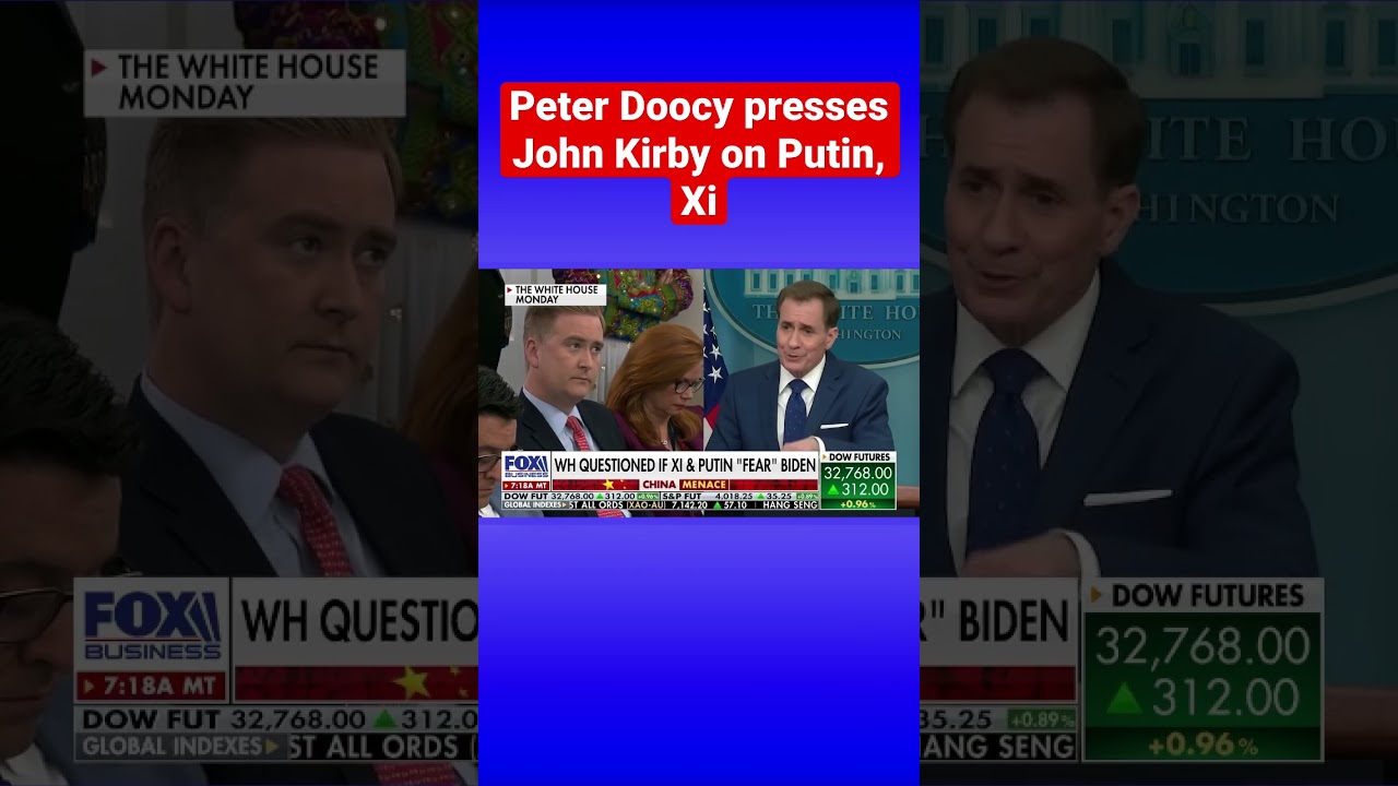 White House pressed on whether Putin, Xi Jinping ‘fear’ Biden #shorts