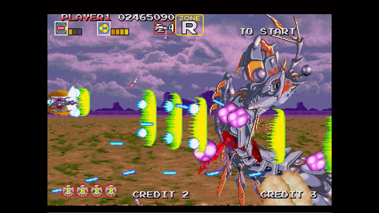ダライアス外伝(PS版)】ABDGLRWルート(オトシゴ)ノーミスALL【DARIUS