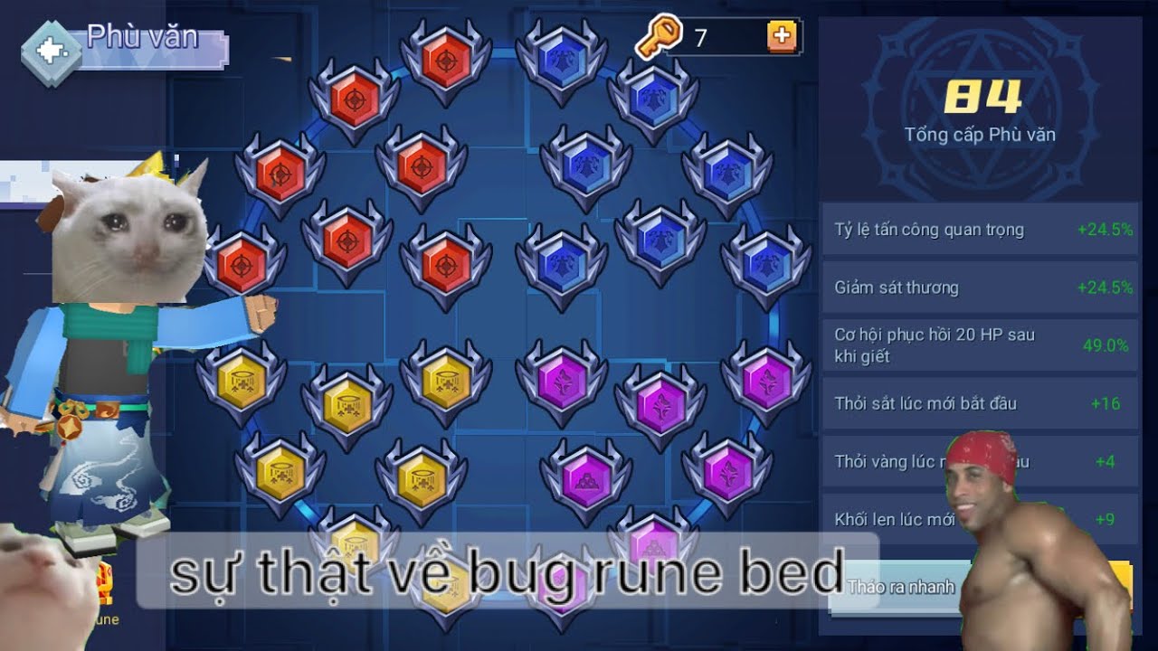 Bed war bug rune ? - YouTube
