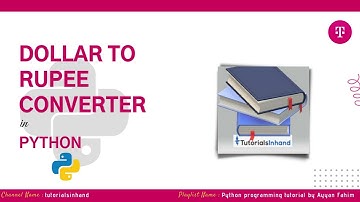 python program to convert dollar to rupees | how to convert dollar into rupees in python?