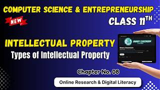 144 Intellectual Property & Its Types Chapter 8 Class 11th Computer Science