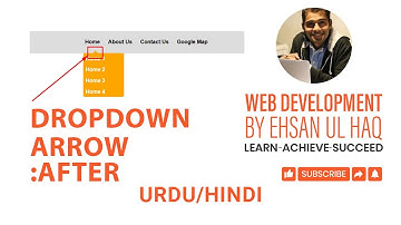 How to Create Drop-down Arrow top using Css | Drop Down Arrow CSS | Arrows and Pointers Ehsan Ul Haq