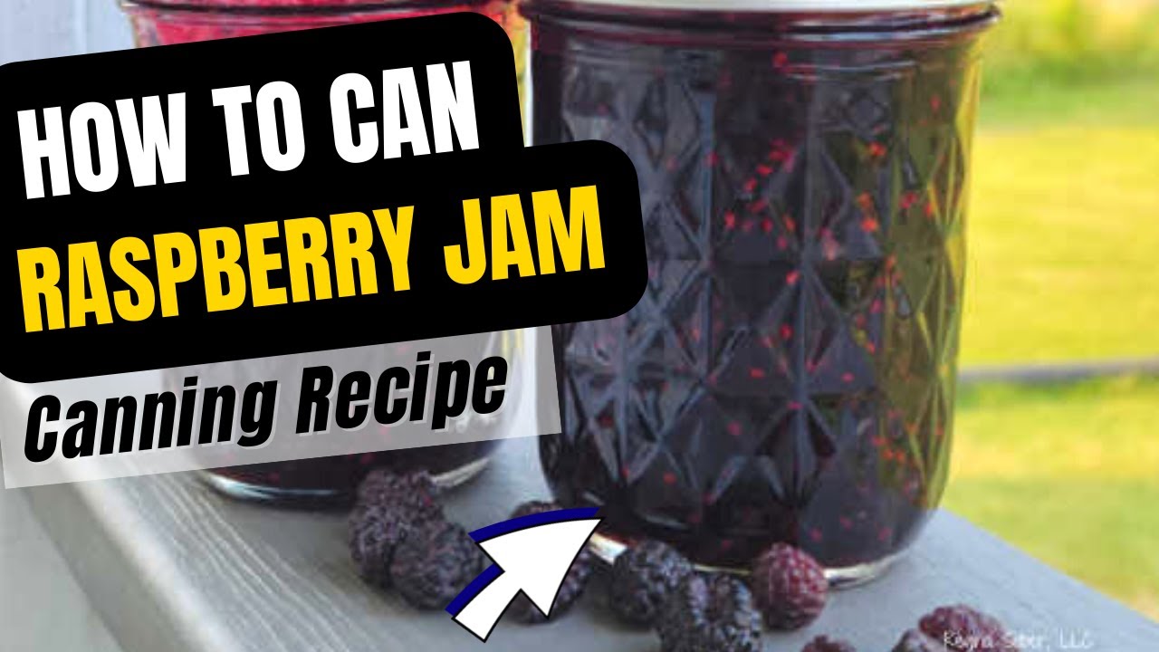 How to Make Wild Raspberry Jam | Small Batch | EASY JAM RECIPE - YouTube