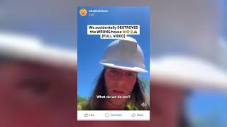 Celebrity When you just accidentally destroyed the wrong house 😂 Wealth