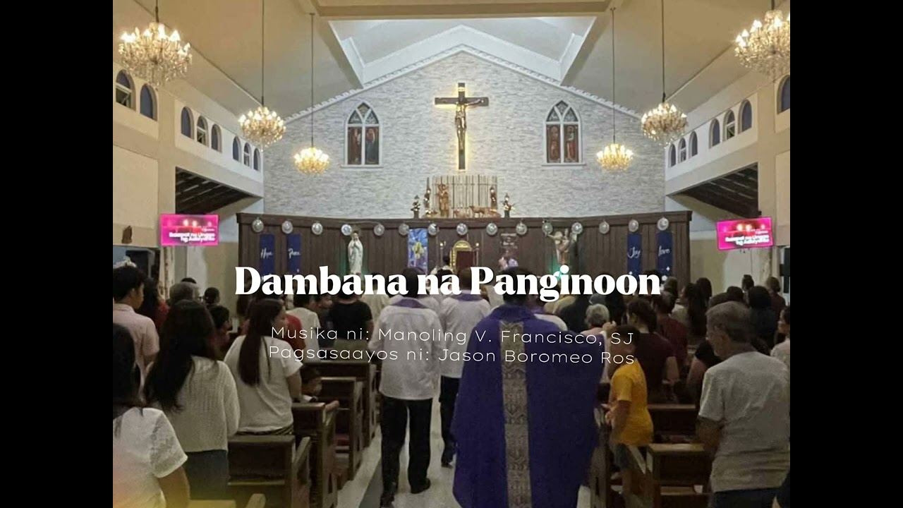 Dambana na Panginoon by Manoling V. Francisco, SJ (Minus One)