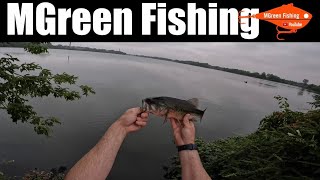 Bank fishing at cook pond Fall River Massachusetts