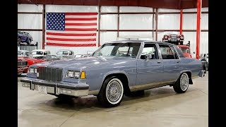 1983 Buick Electra Limited Blue
