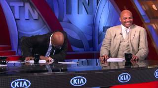Inside the NBA  Charles Barkeley Cramps During the Break