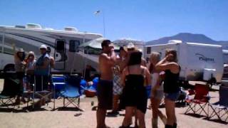 Camping area at Stagecoach!