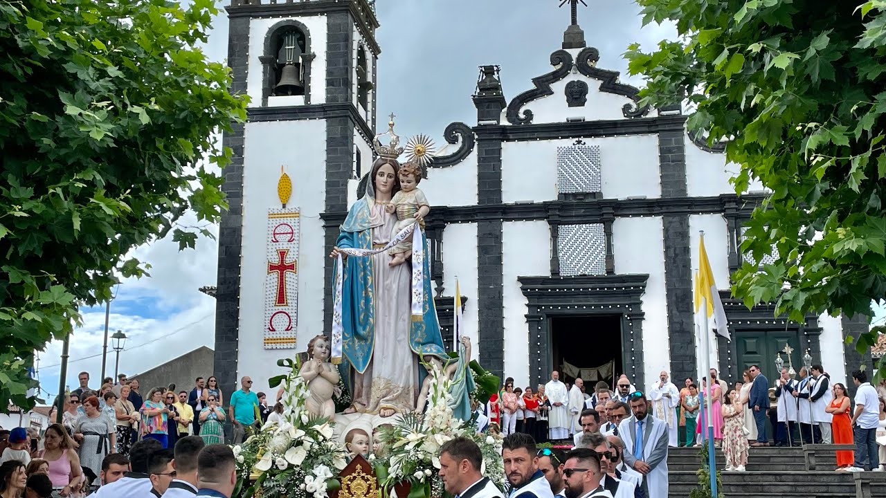 LIVE: Saida Procissão Nossa Senhora da Saúde Arrifes / Ponta Delgada, São Miguel Açores - 10.08.2025