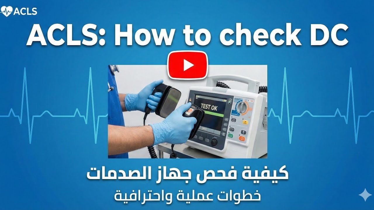 كيفية فحص جهاز الصدمات الكهربائية          How to Check Dc