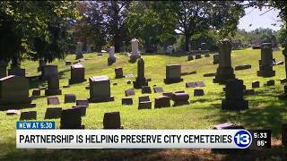 Partnership between Toledo and Woodlawn is helping improve city cemeteries