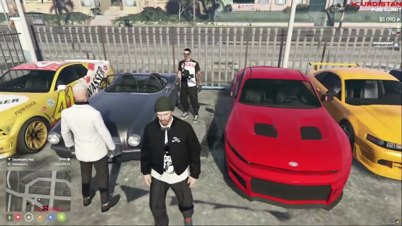 GTA KURDISH / 🚗😀من سەیارە بو شاهو کری