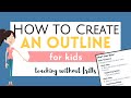 Creating an Outline for Writing