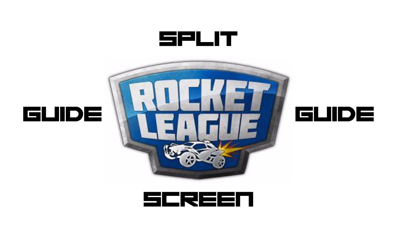 How To Split Screen Rocket League PS4 YouTube