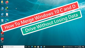 How To Merge Windows 10 C and D Drive Without Losing Data