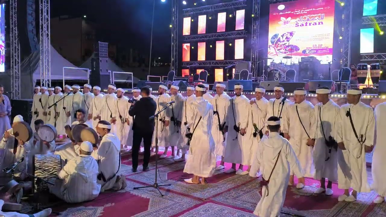 افتتاح فعاليات الدورة 16 لمهرجان الدولي الزعفران بمدينة تالوين إقليم تارودانت 