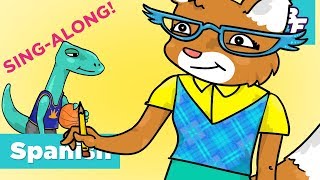 Learn Classroom Vocabulary In Spanish Sing-Along Song | BASHO & FRIENDS 4k Learning | Hora de jugar