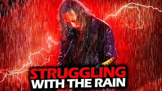 KIRK HAMMETT STRUGGLING WITH THE RAIN LIVE (2024) #METALLICA