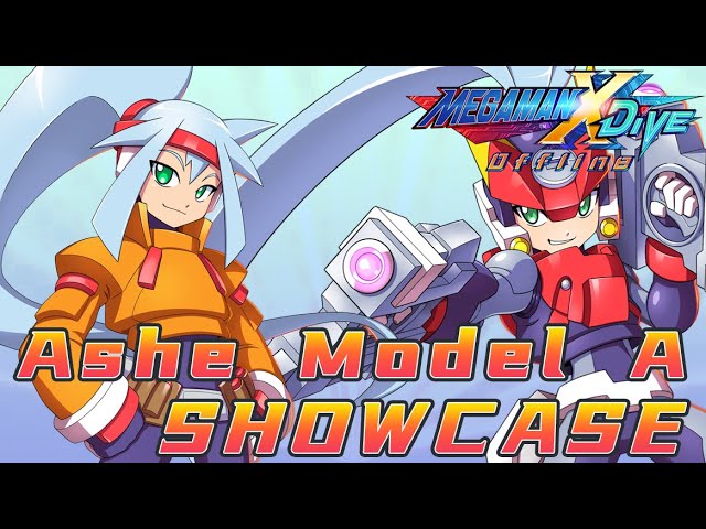 Mega Man X DiVE Offline | Ashe (Model A) Showcase - YouTube