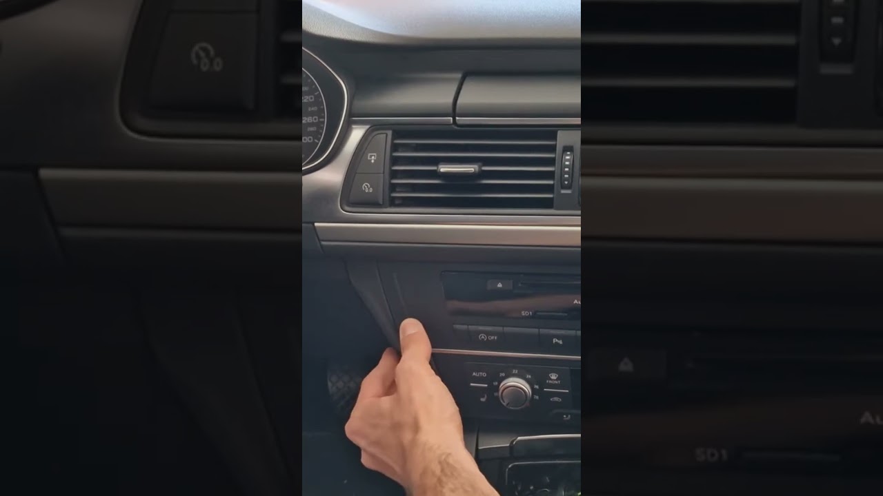 Audi A6 C7 Radio Plastic Noise