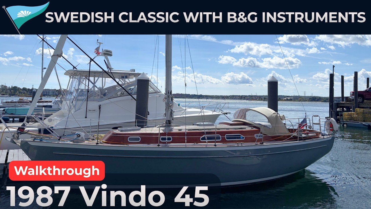 ⁣1987 Vindo 45 For Sale [$98,000] - Walkthrough Tour