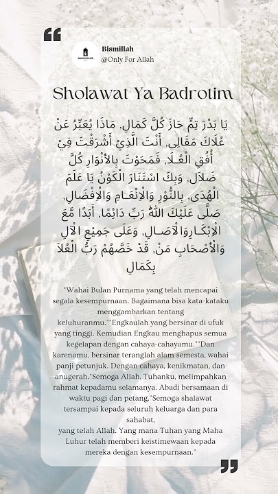 Sholawat Ya Badrotim #shorts #short #shortsfeed #shortsyoutube #shortvideo #shortsviral #sholawat