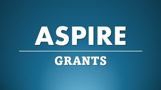 Leveraging ASPIRE Grants