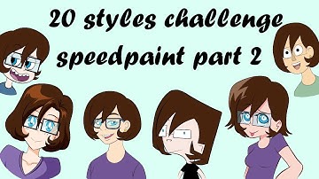20 Styles Challenge Speedpaint Part 2