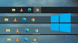 Make Windows 10 Taskbar Transparent/Translucent (without 3rd party software installation) screenshot 5