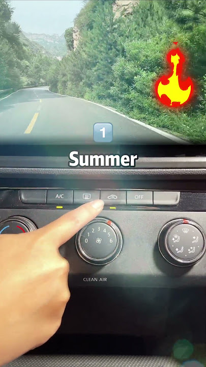 How to use car air conditioners in different environments#driving#automobile#auto#car#carknowledge