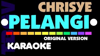 Chrisye - PELANGI. Karaoke. Versi original. Versi pertama.