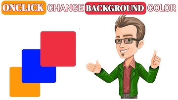 Change background color JavaScript button click | HTML CSS & JavaScript