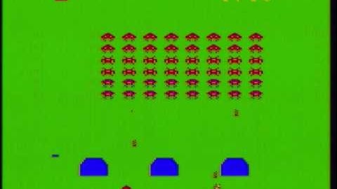 Color Space Invaders for the Color Computer