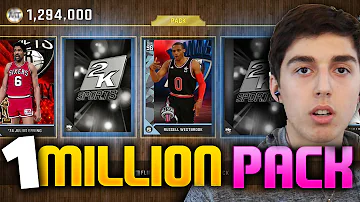 THE 1 MILLION MT PACK! NBA 2K16 PACK AND PLAY