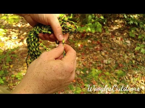 How to cut Paracord WITHOUT a cutting tool! : bushcraft tips - YouTube