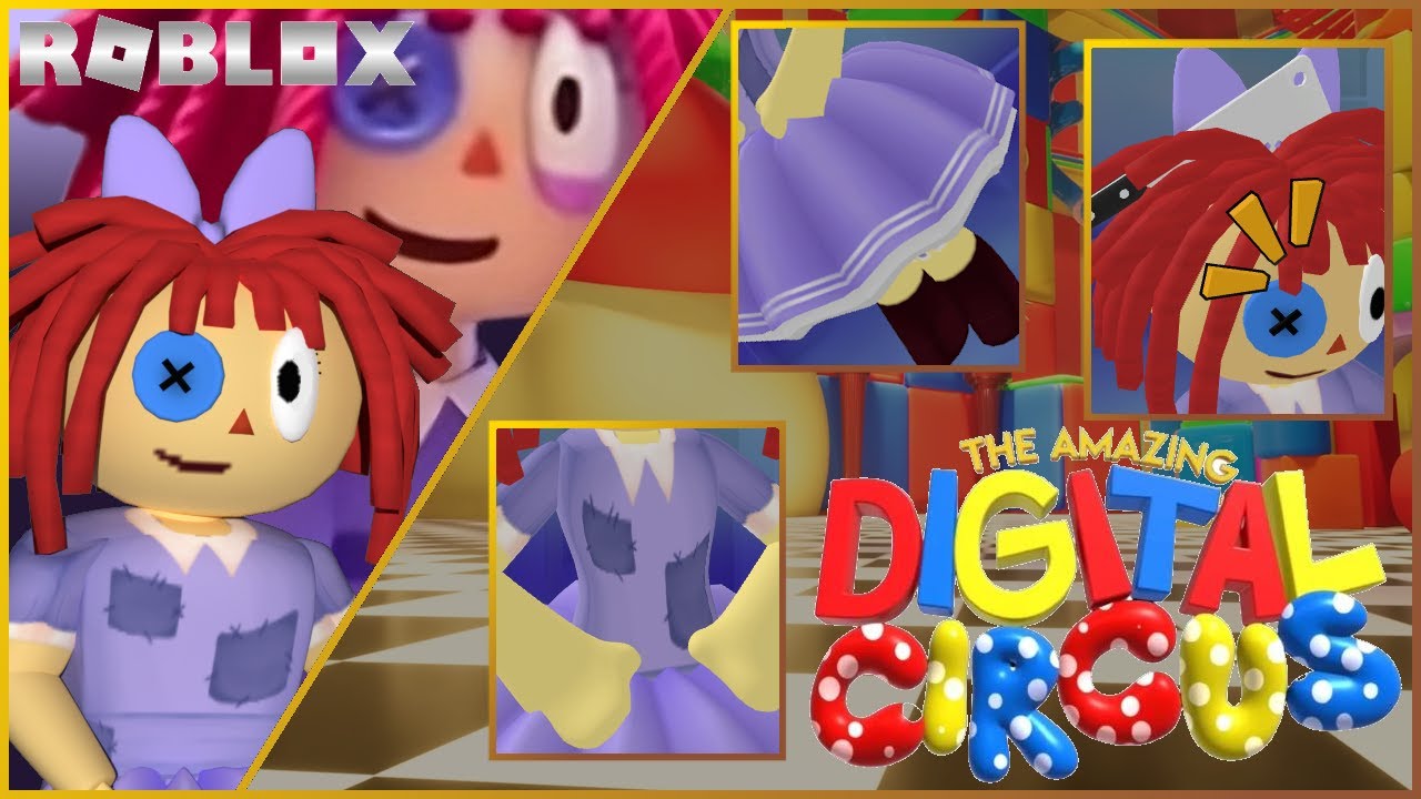 Ragatha Roblox Avatar Showcase - The Amazing Digital Circus - YouTube