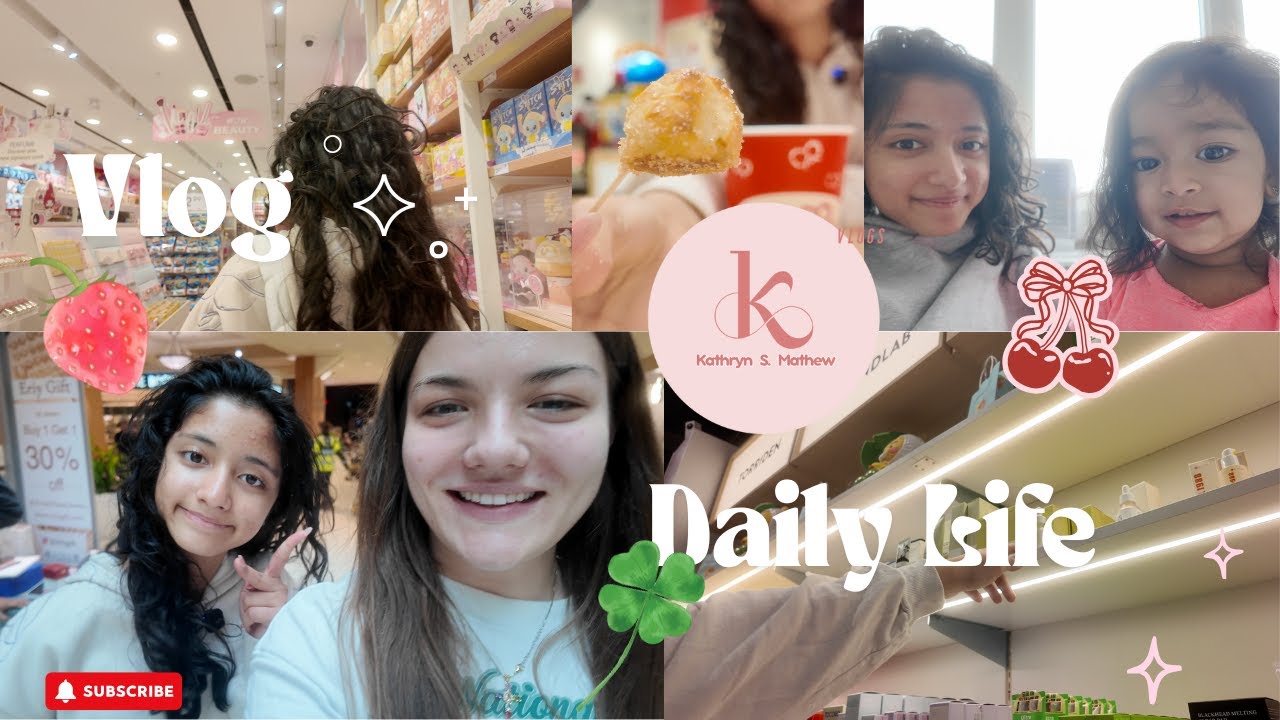 My daily life ✧ | mall runs, school & cozy little moments 🛍🧋