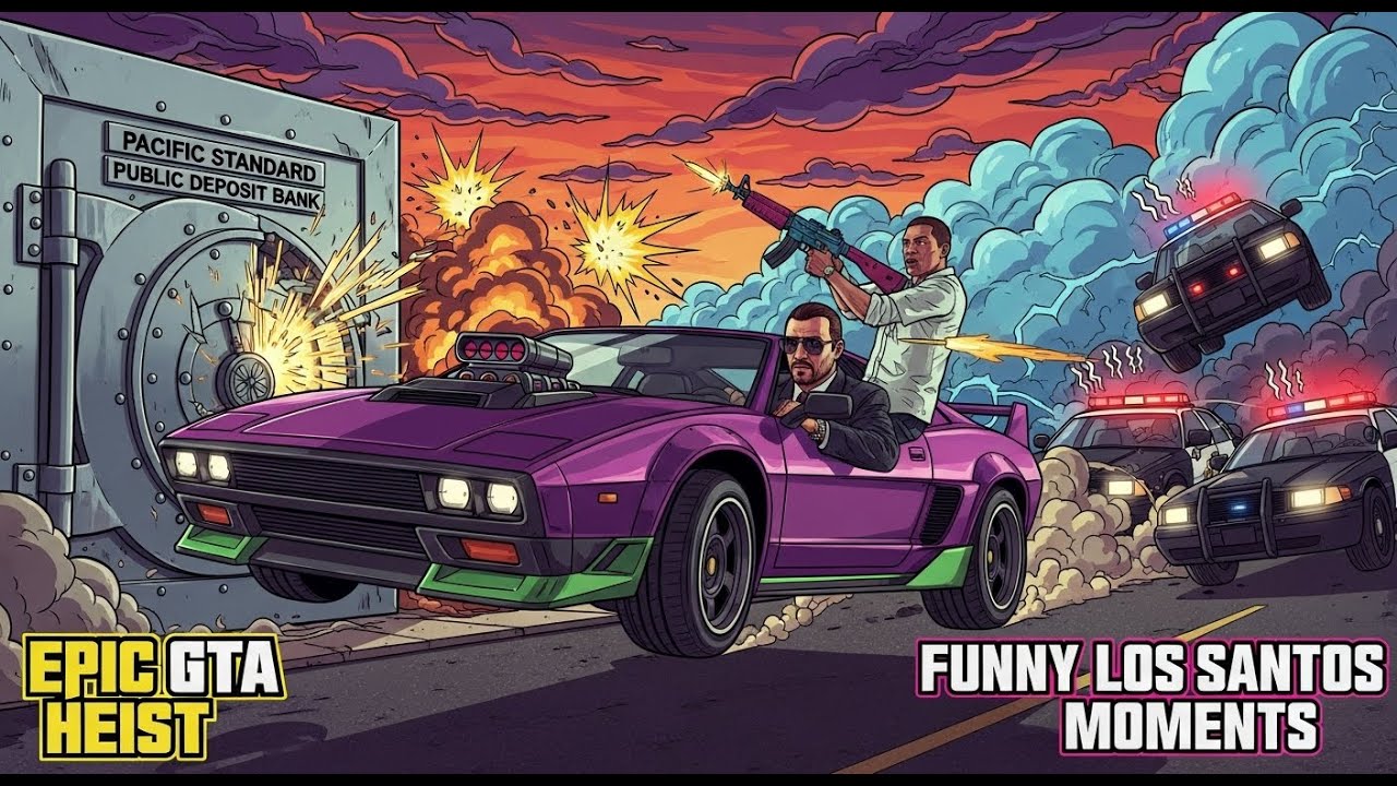 Epic GTA V Open World Gameplay – Crazy Missions & Los Santos Adventures ...