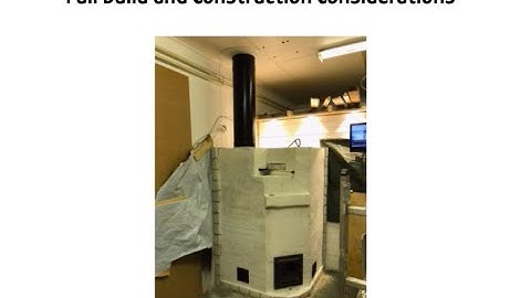 Part 1 - Batch Rocket Masonry HeaterFull Build and Construction Considerations