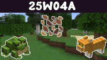 Minecraft Snapshot 25w04a - Huge Entity Variant Changes & Reverted Bugs