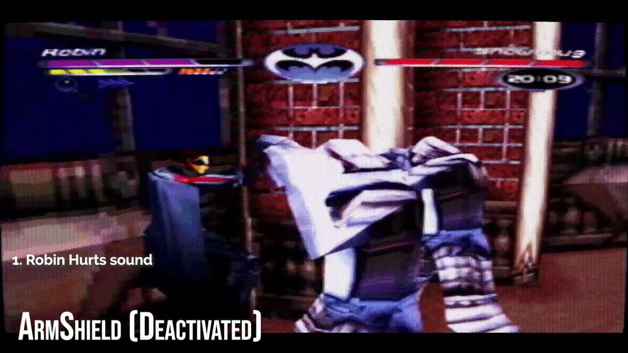 Batman & Robin | PS1 | Use of Arm Shield | ALLSTARGAMER