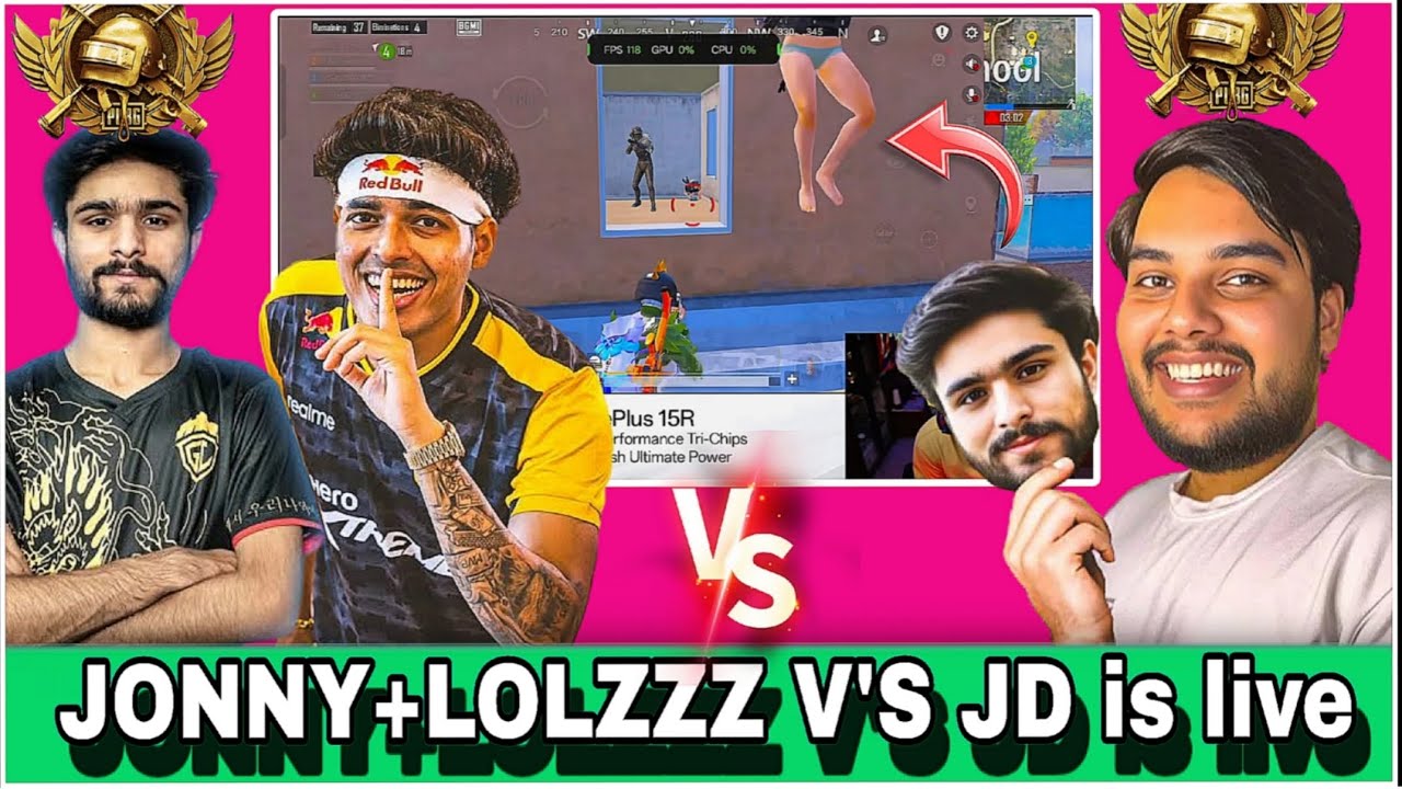 Most Intense BGMI Fight Ever 😱 Jonathan Gaming vs JD IS LIVE