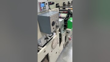 GiDue/Bobst Master M5 630 2012y second hand flexo press Part 2