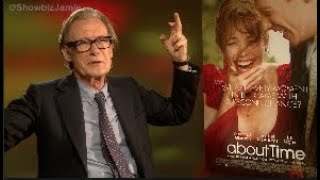 Bill Nighy's interesting interview request: DON'T bring me ice-cream or M&Ms!