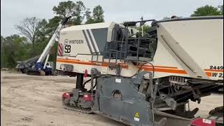 2016 Wirtgen W220 Inspection at Mico Yard -Houston TX. #heavyequipment #coldplaner #millingmachines